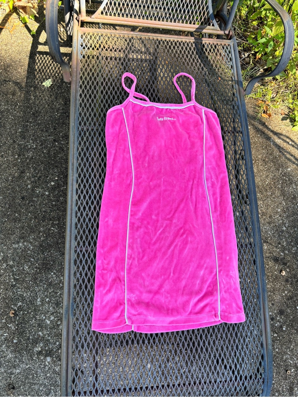 Iets Frans Pink Mini Dress